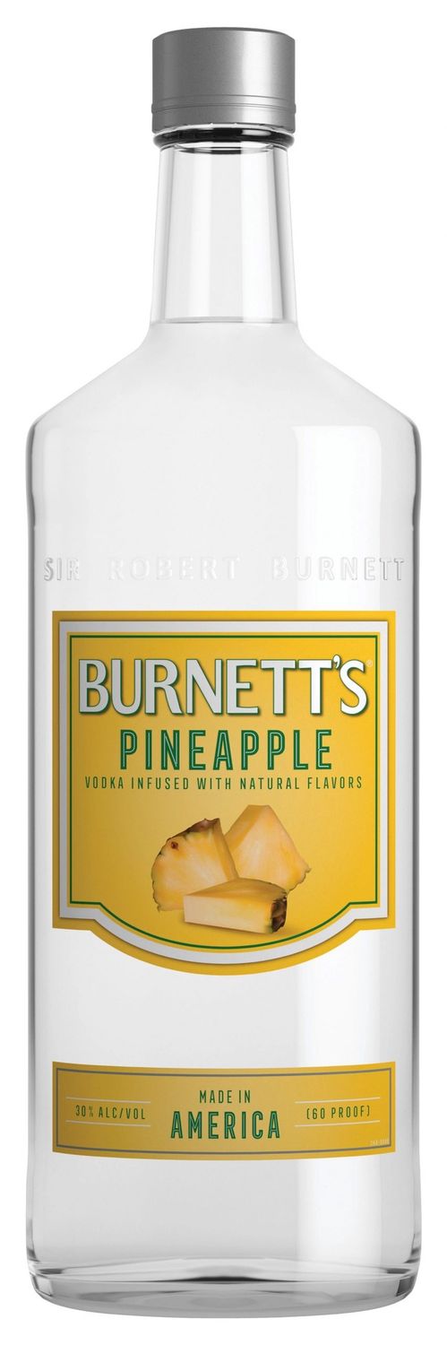 BURNETT&#39;S PINEAPPLE VODKA 750ML