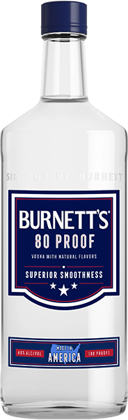 BURNETT&#39;S VODKA 80 PROOF 750ML