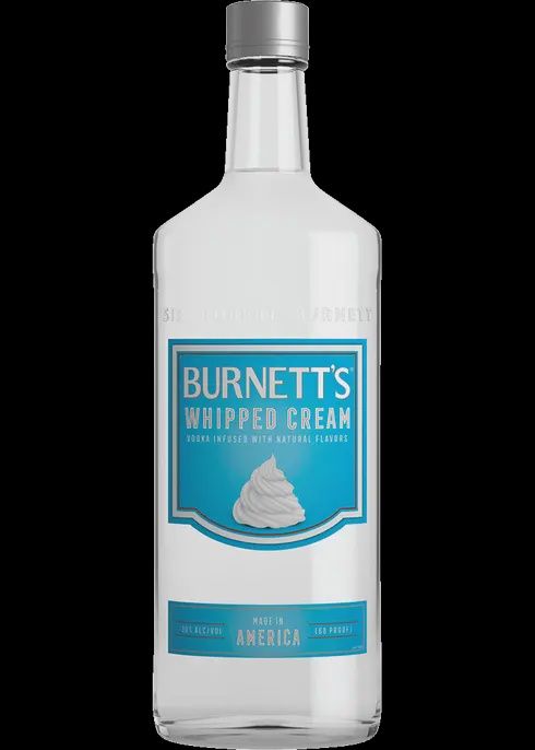 BURNETT&#39;S WHIPPED CREAM VODKA 750ML