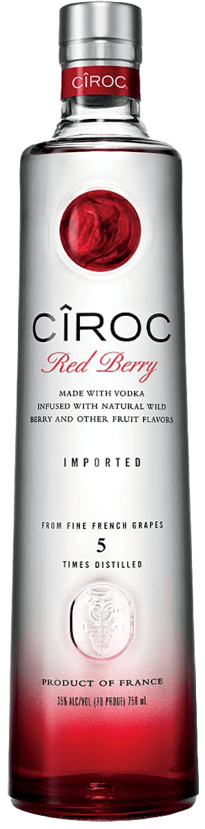 CIROC RED BERRY VODKA 750ML