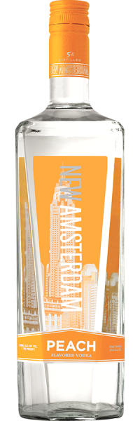 NEW AMSTERDAM PEACH VODKA 750ML