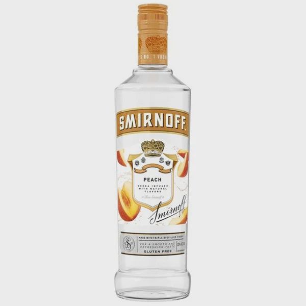 SMIRNOFF PEACH TWIST VODKA 750ML