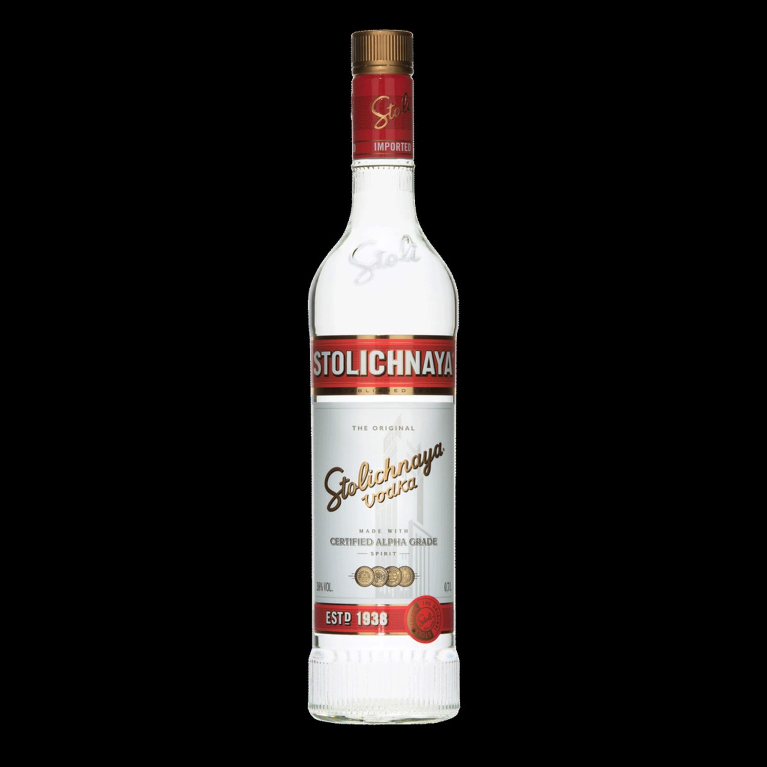 STOLICHNAYA VODKA 750ML
