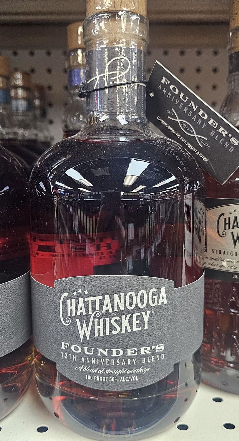 CHATTANOOGA FOUNDERS WHISKEY 750ML