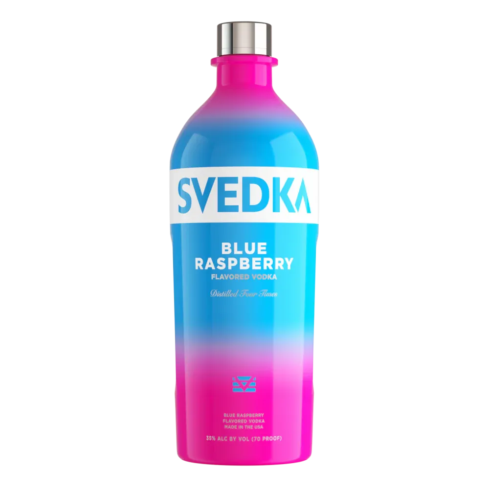 SVEDKA BLUE RASPBERRY VODKA 1.75L