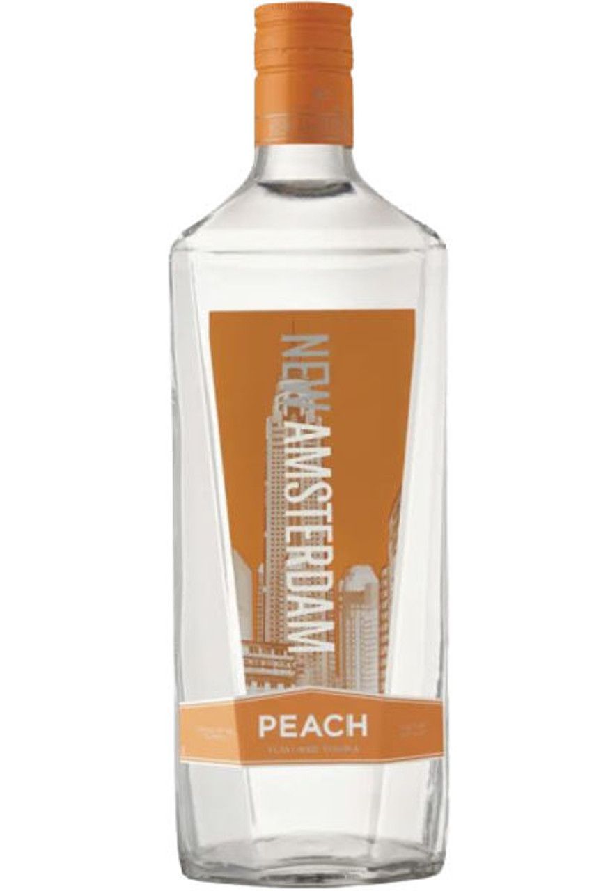 NEW AMSTERDAM PEACH VODKA 1.75L