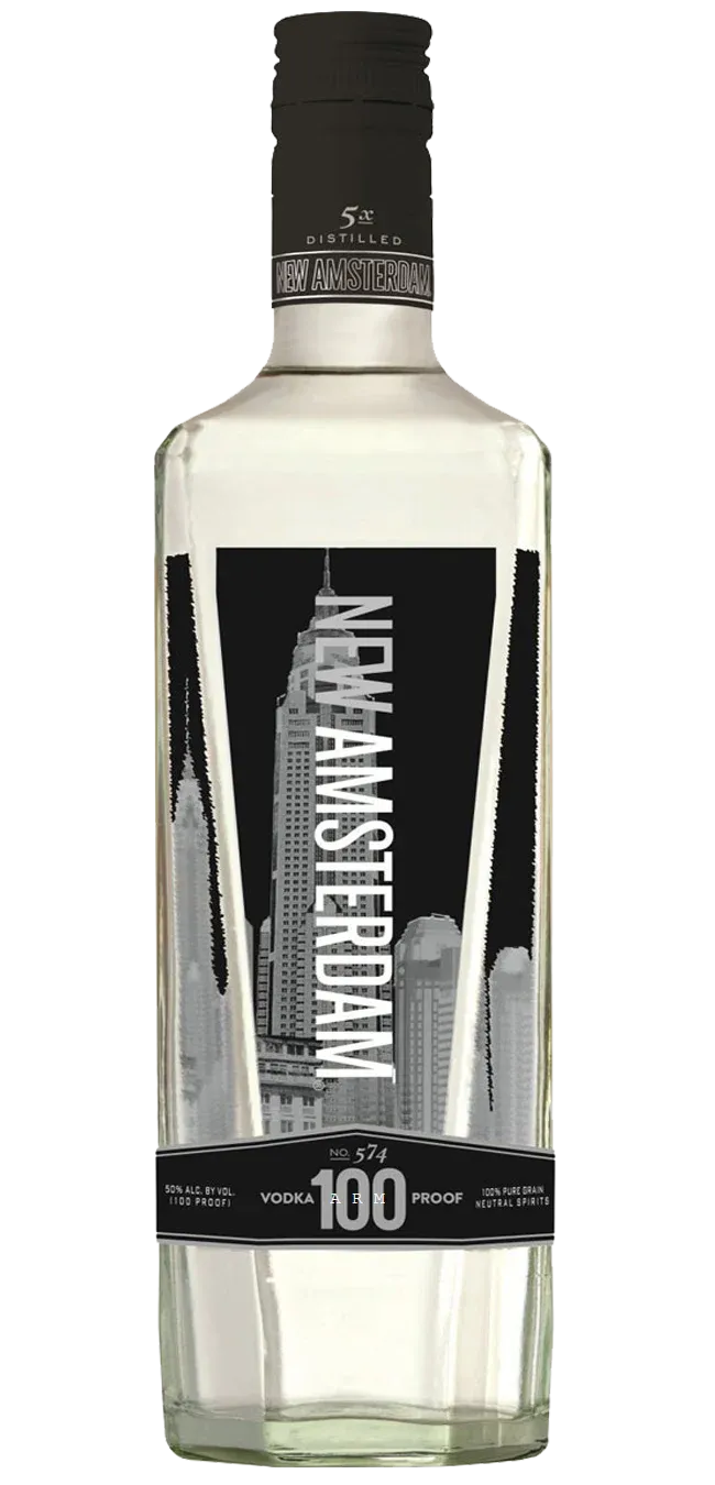 NEW AMSTERDAM 100PRF VODKA 1.75L