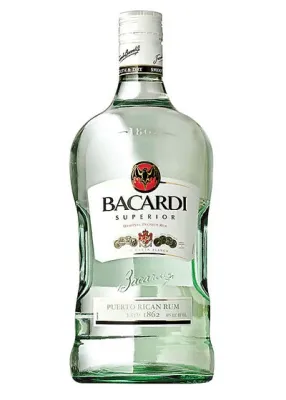 BACARDI SUPERIOR LIGHT GLASS 1.75ML