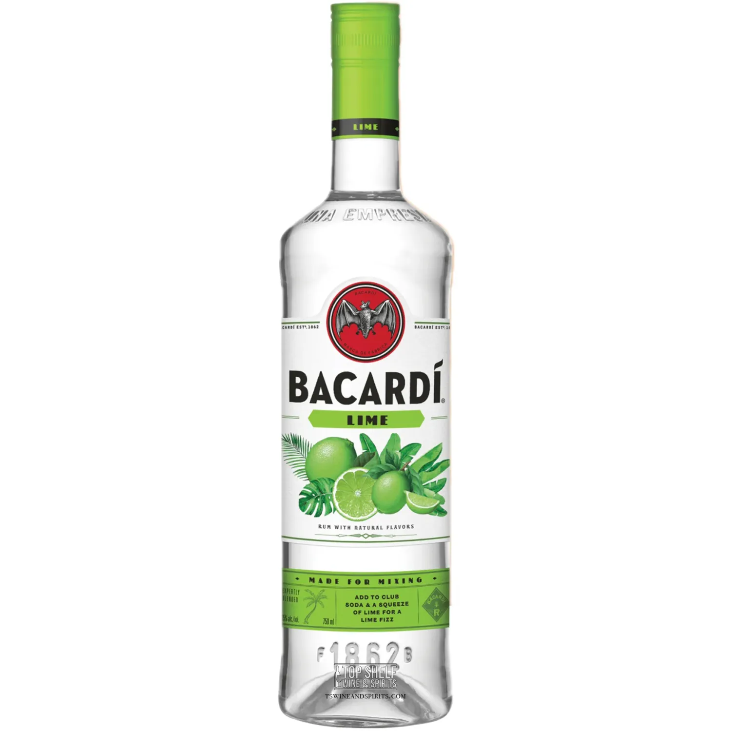BACARDI 750ML LIME RUM