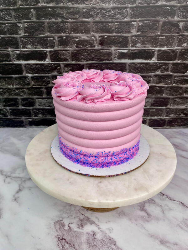 Cotton Candy Cake