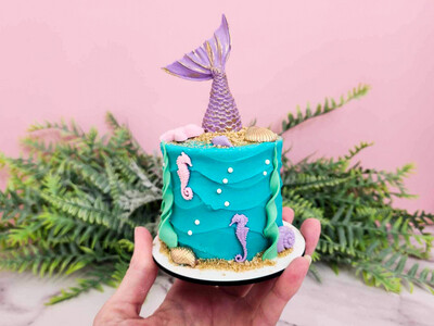Mermaid Baby Cake