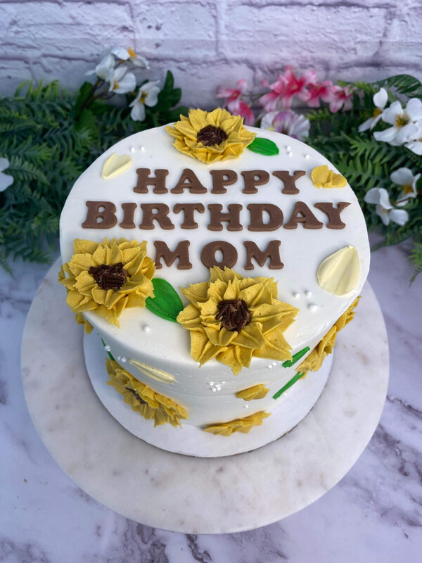 Sunflower cake
