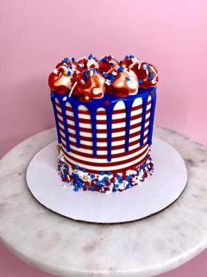 July 4th Mini Cake