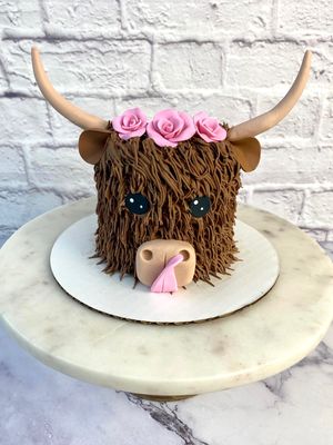Highland Cow Cake