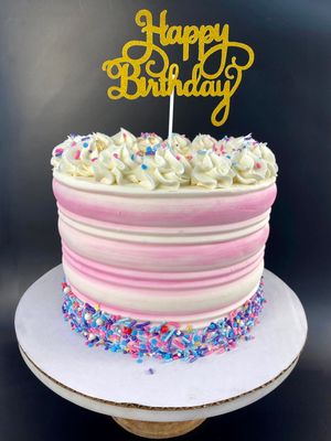 Ombré Cake