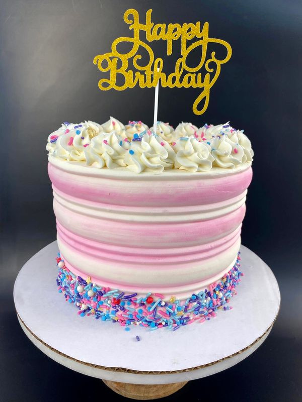 Ombré Cake