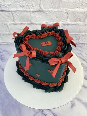 6in Heart Cake