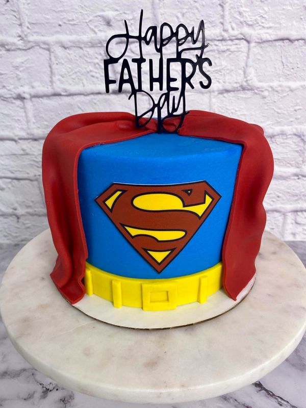 Super Man Cake