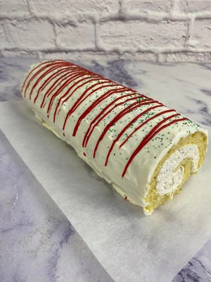 Christmas Tree Cake Rolls