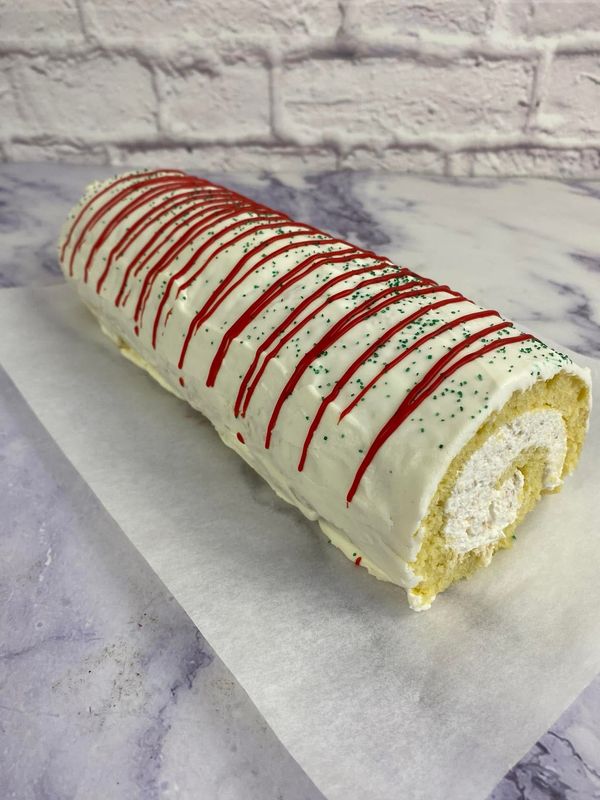 Christmas Tree Cake Rolls