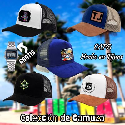 Gorra de Gamuza &quot;Hecho en Tijuas&quot;