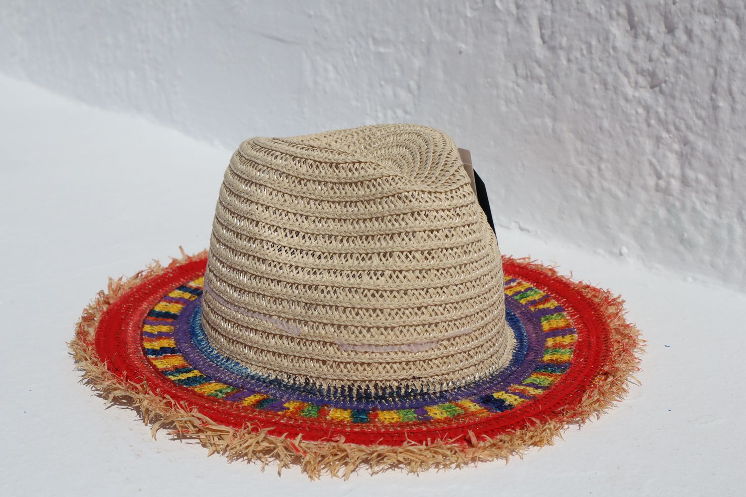 TROPICAL WICKER HAT