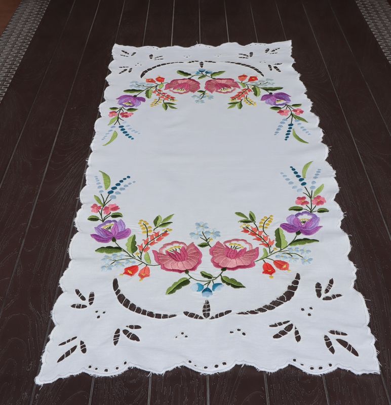 HARMONY Greek vintage table runner