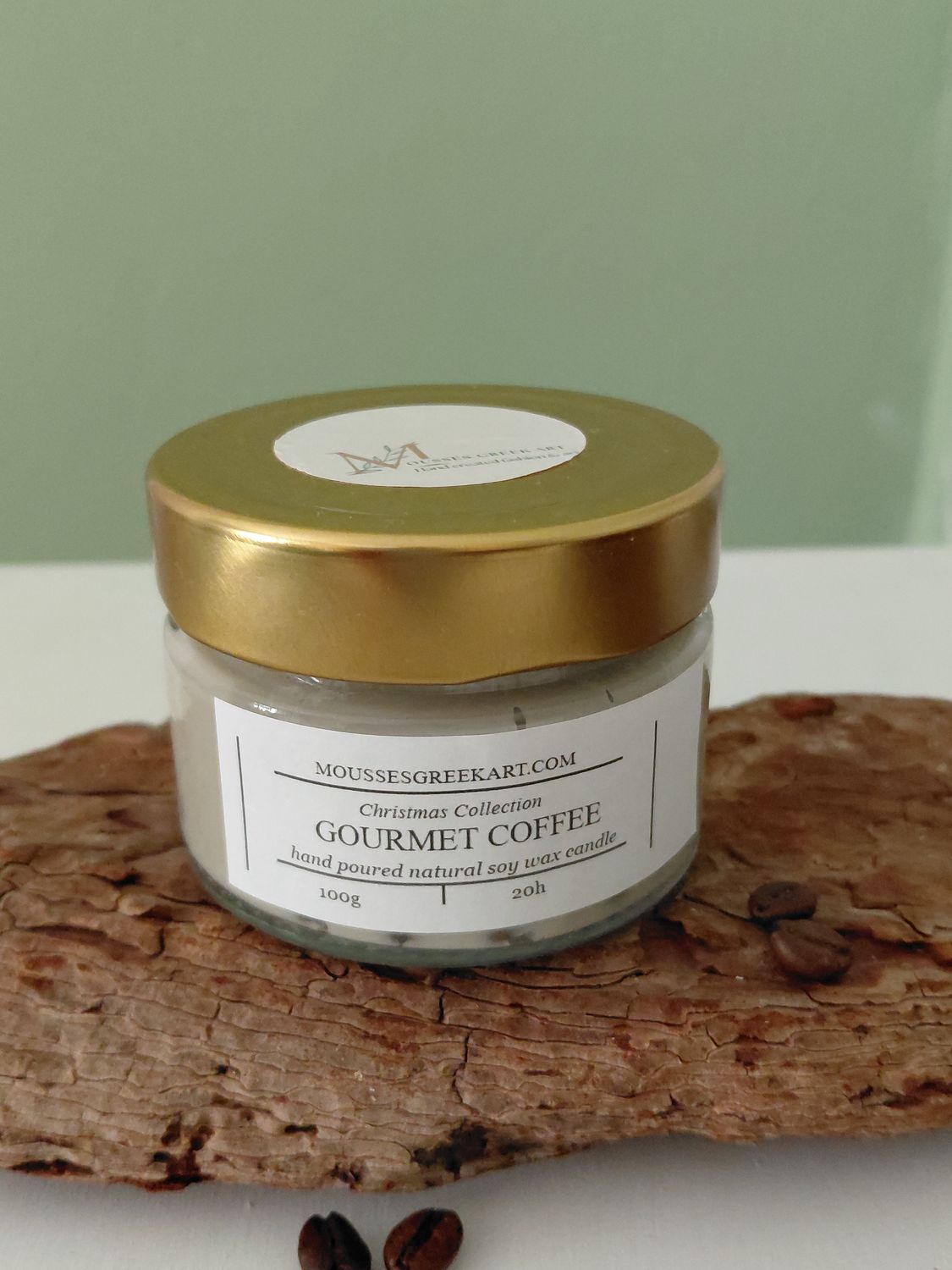 ​Gourmet Coffee  natural soy wax - hand poured -100 g