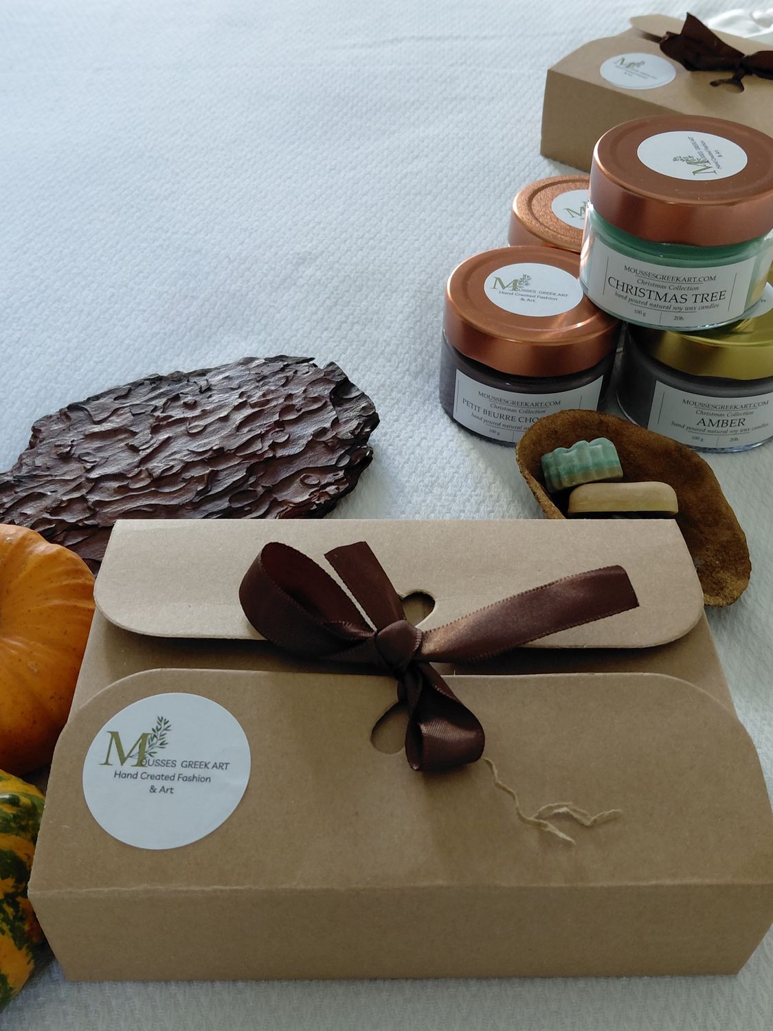 Gift set - handmade wax melts  100% soy vegetable wax, 18 pieces