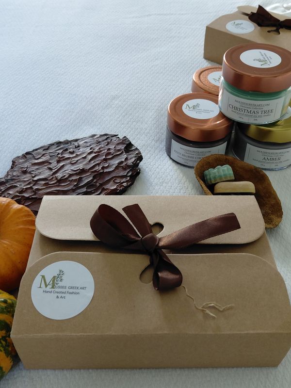 Gift set - handmade wax melts  100% soy vegetable wax, 18 pieces