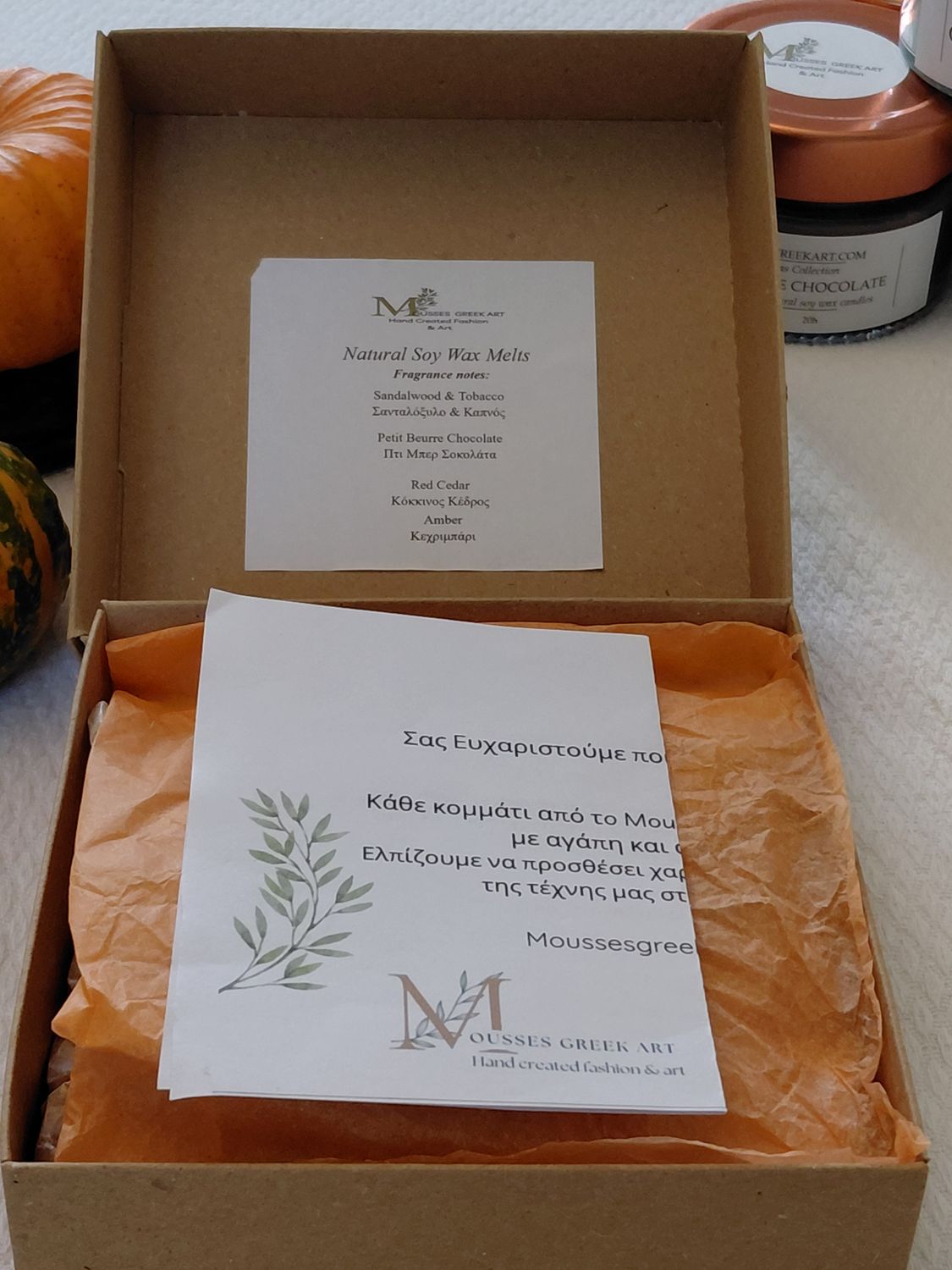 Winter Potpourri handmade natural soy wax melts-16 piece set