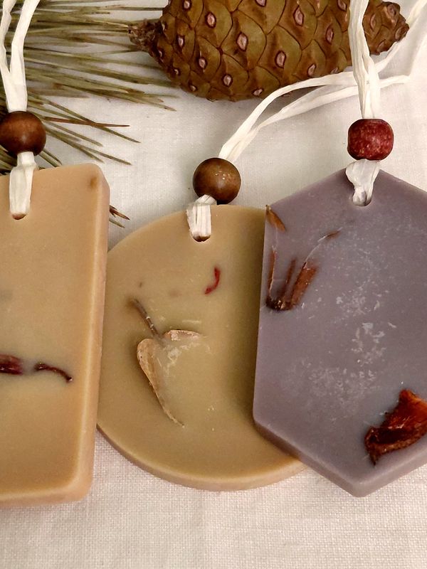 Natural Soy Wax Wardrobe Fragrances set of three