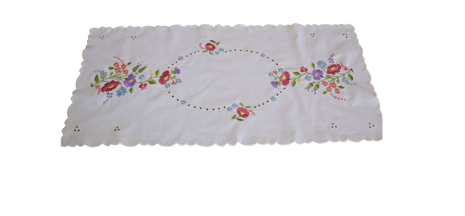 SPRING Greek vintage table runner