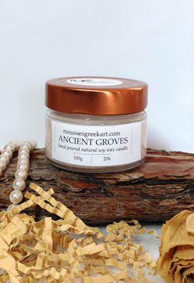 Ancient Groves - natural soy wax candle - hand poured- 100 g