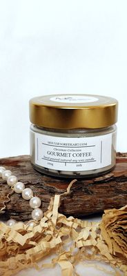 ​Gourmet Coffee - natural soy wax candle - hand poured -100 g
