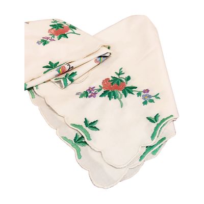 HERENT Greek vintage table cloth