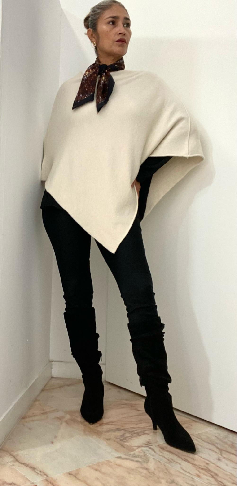 Poncho tacto suave | GARIBALDI