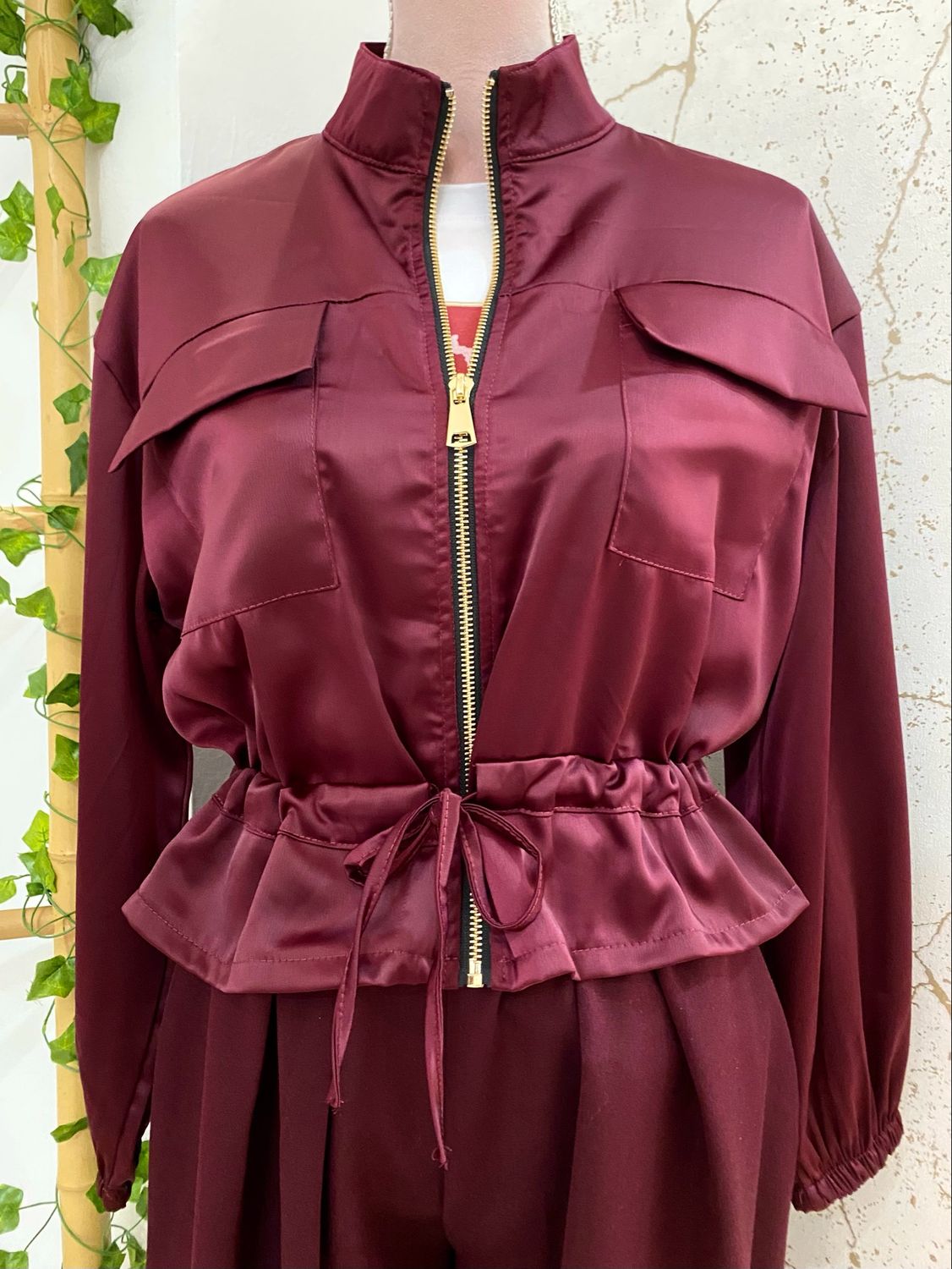 Bomber  burdeos ELISABETH