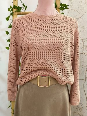 Jersey punto calado NADIA