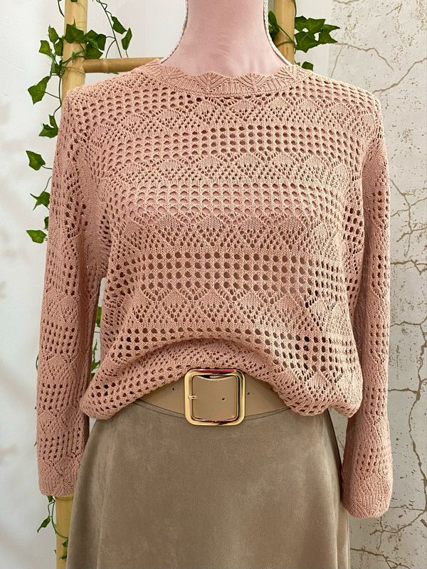 Jersey punto calado NADIA