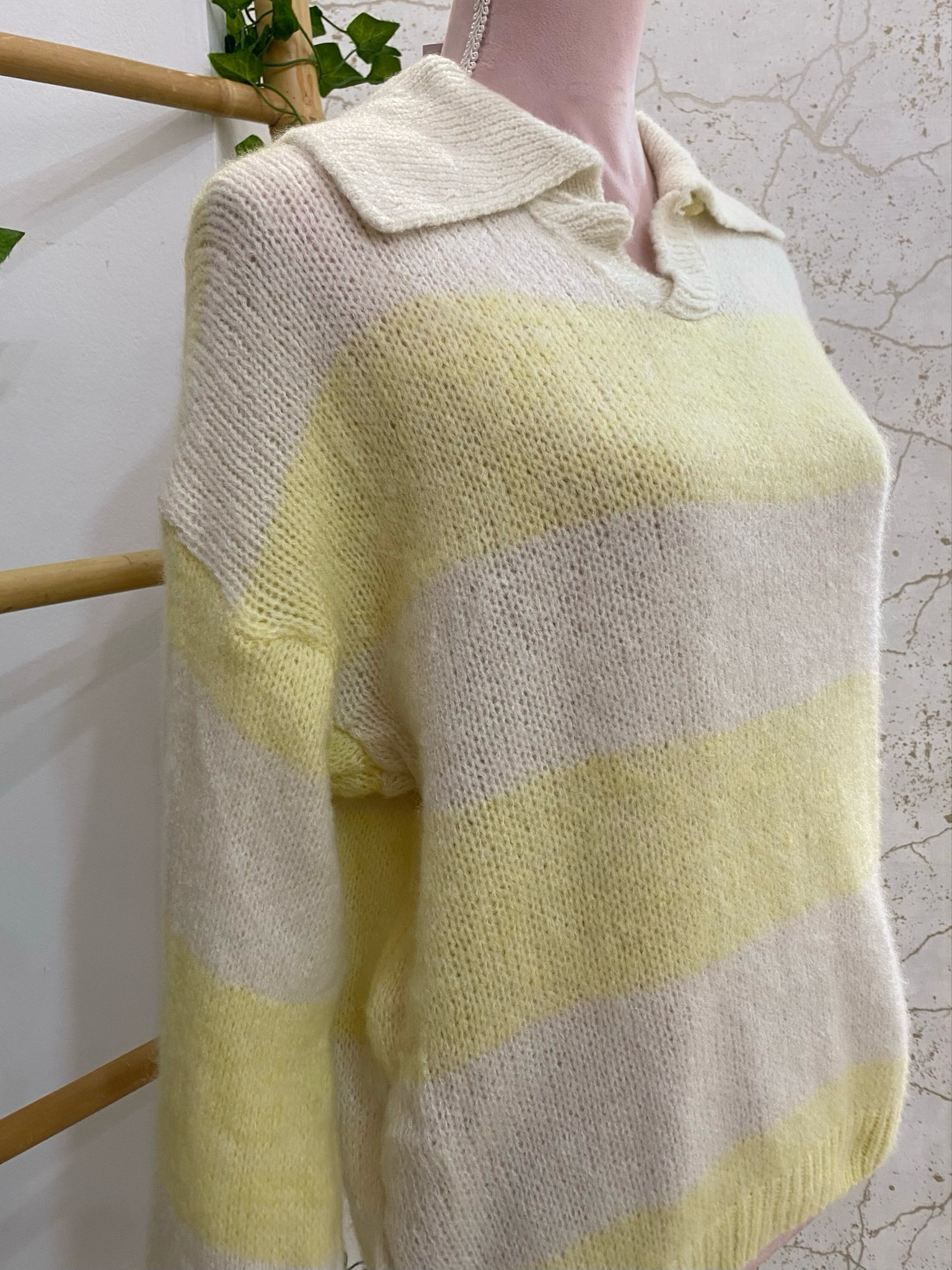 Jersey de punto rayas ALINA