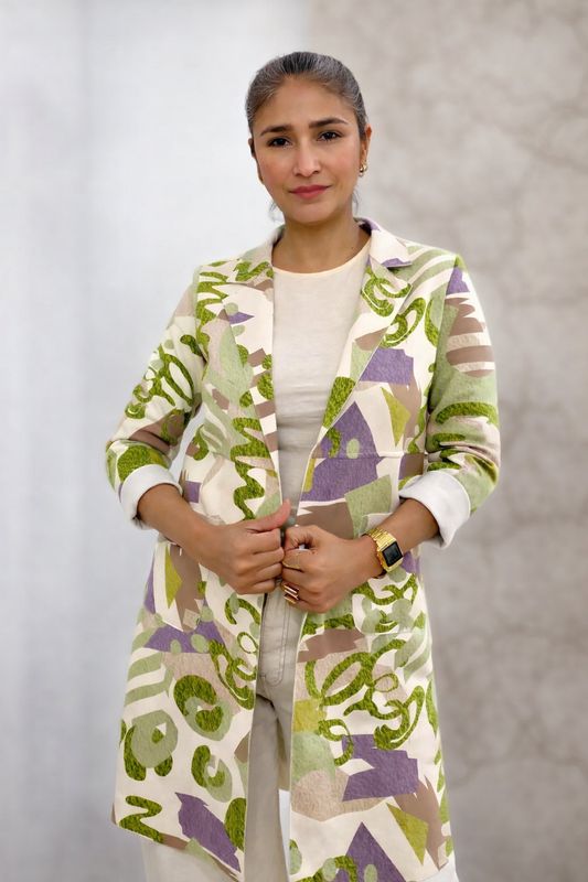 Chaqueta estampada LALI