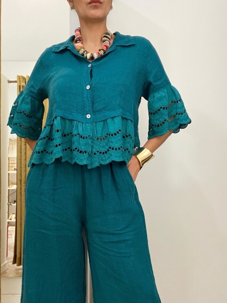 Camisa lino MARINA