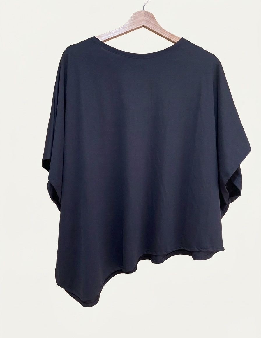 Camiseta ÁNGELA  oversize de manga murciélago