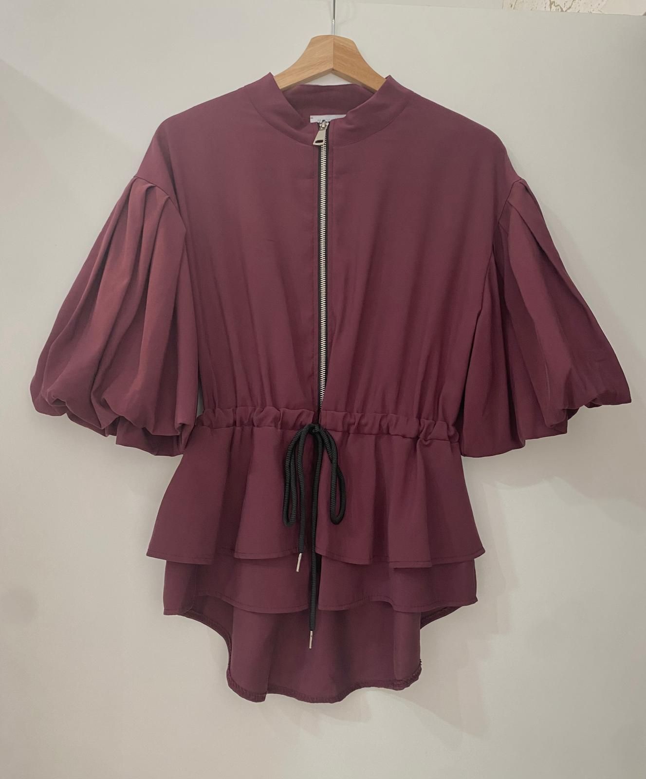 Chaqueta KEYLA Chaqueta con volante y cordón