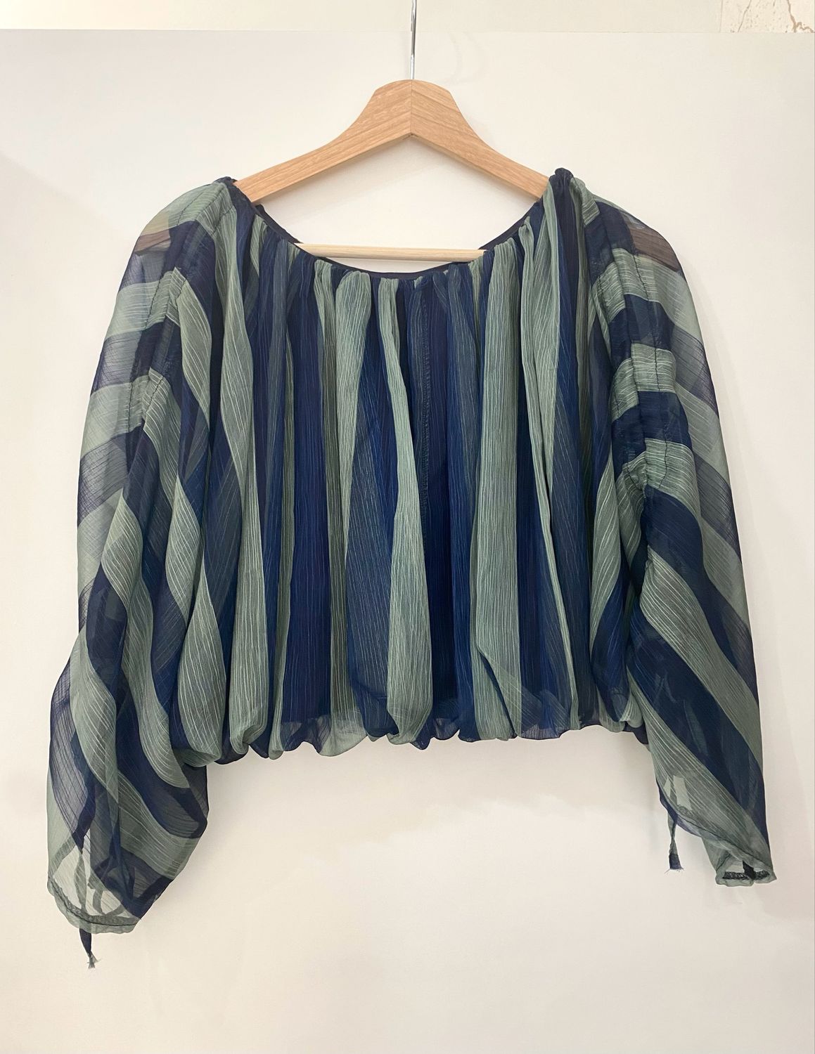 Blusa PILI vaporosa de rayas