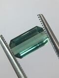 1.55cts Natural blueish green tourmaline loose Gemstone