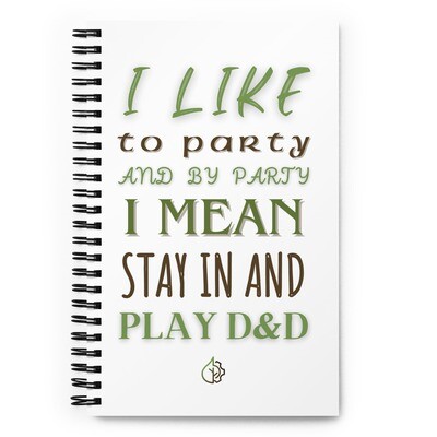 Party = D&amp;D Notebook