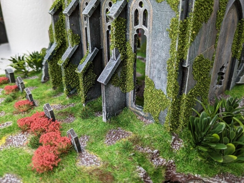 Immersive Terrain - Hand Painted MDF Gothic Chapel