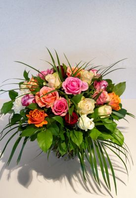 Boeket gemengde rozen